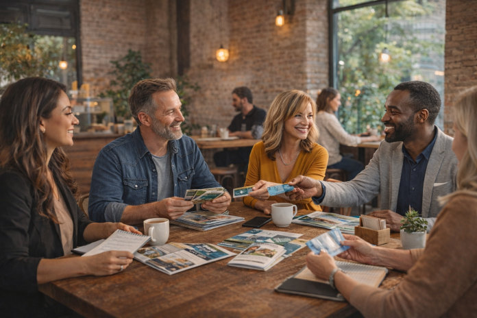 Local business owners connecting and promoting their businesses within the Uptown community.